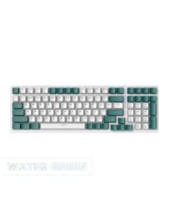 Mechanical Keyboard (White-Green Color)